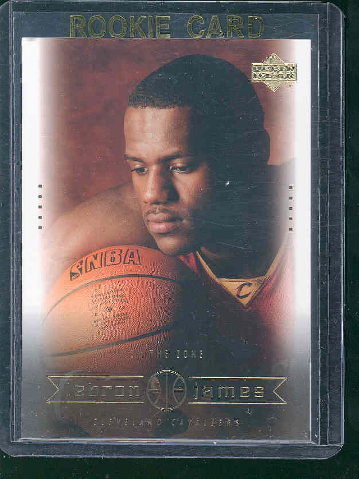 2003 Upper Deck #13 In the Zone Lebron James Cavaliers NBA