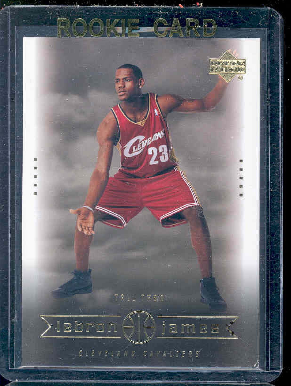 Upper deck lebron store james rookie
