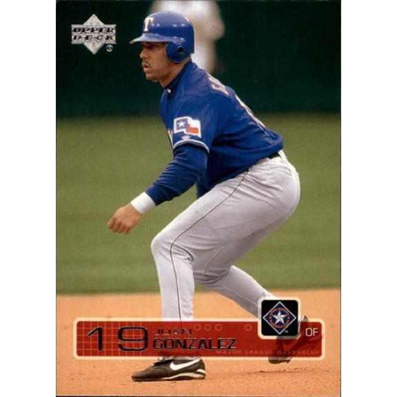 2003 Upper Deck #83 Juan Gonzalez MLB Baseball Trading Card