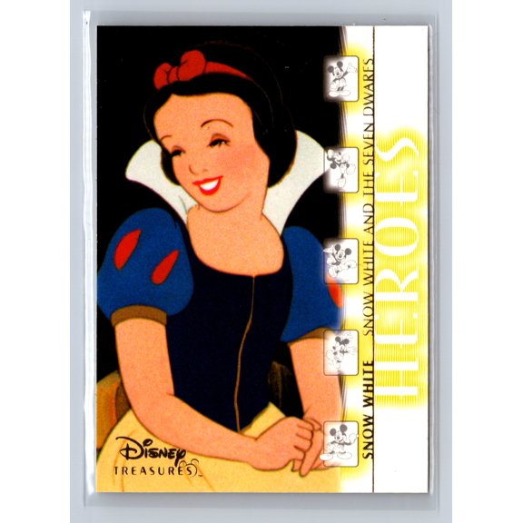 2003 Upper Deck Disney Treasures Heroes Snow White #74