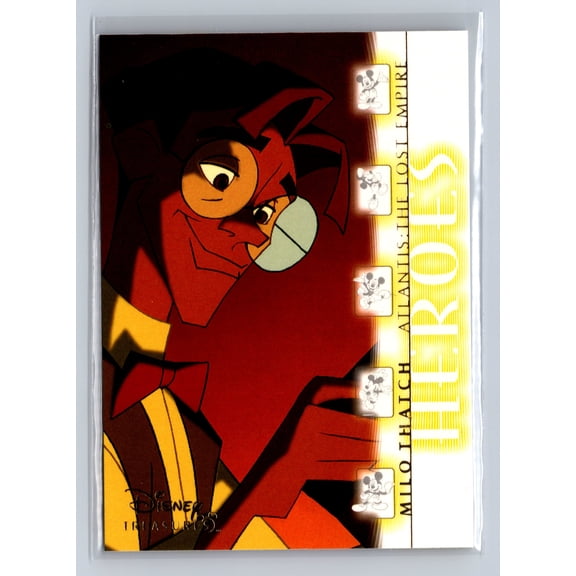 2003 Upper Deck Disney Treasures Milo Thatch #48