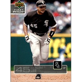 2003 Upper Deck First Pitch #124 Carlos Lee MLB Baseball Trading Card