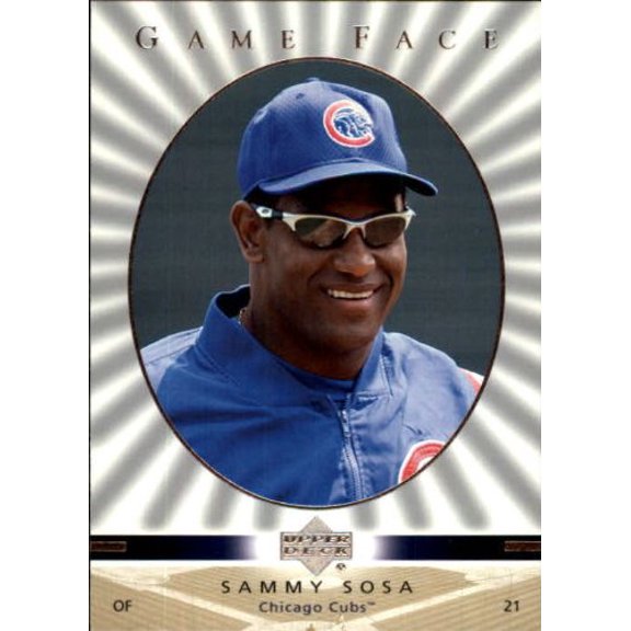2003 Upper Deck Game Face #27 Sammy Sosa SP MLB Baseball Trading Card