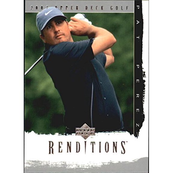 2003 Upper Deck Renditions #32 Pat Perez Golf Trading Card
