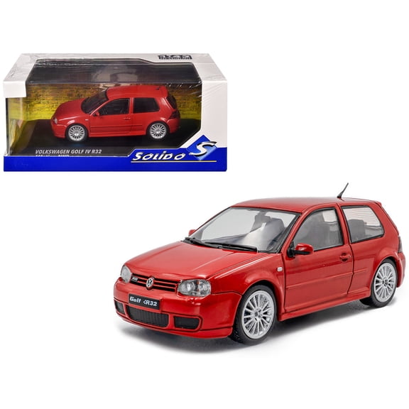 2003 Volkswagen Golf IV R32 Toronto Red 1/43 Diecast Model Car by Solido