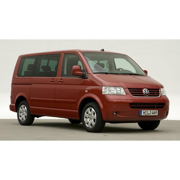 2003 Volkswagen Multivan - 12x18 Inch Laminated Poster - Stunning Detail and Bold Colors