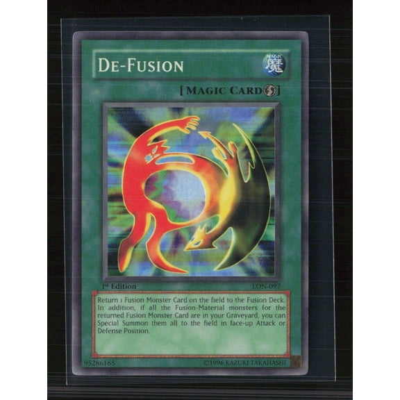 2003 Yu-Gi-Oh! Labyrinth of Nightmare De-Fusion Super Rare 1st Edition