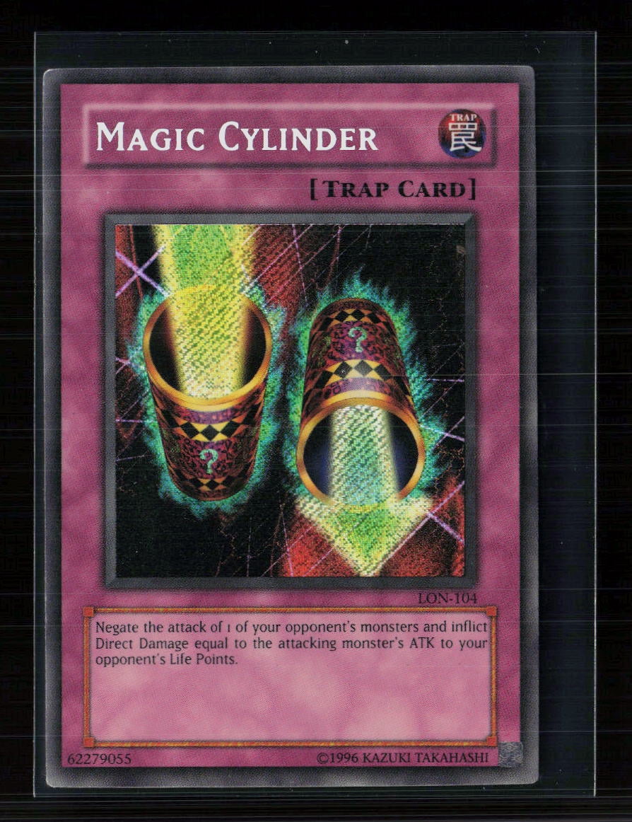 yugioh trap card magic cylinder - Secret Rare This is of Secret Rare rarity Magic Cylinder (Starlight Rare) -