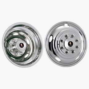 2003 thru 2018 Dodge Ram 3500 Dually 17" Wheel Simulators Hubcaps Bolt on