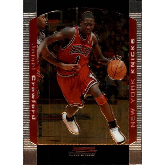 2004-05 Bowman Chrome #19 Jamal Crawford NBA Basketball Trading Card