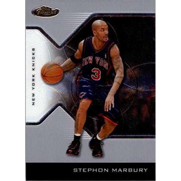 2004-05 Finest #32 Stephon Marbury NBA Basketball Trading Card