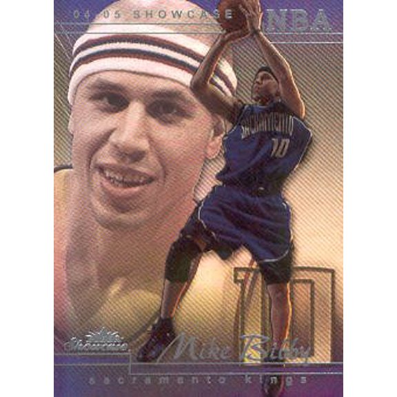 2004-05 Fleer Showcase #76 Mike Bibby NBA Basketball Trading Card