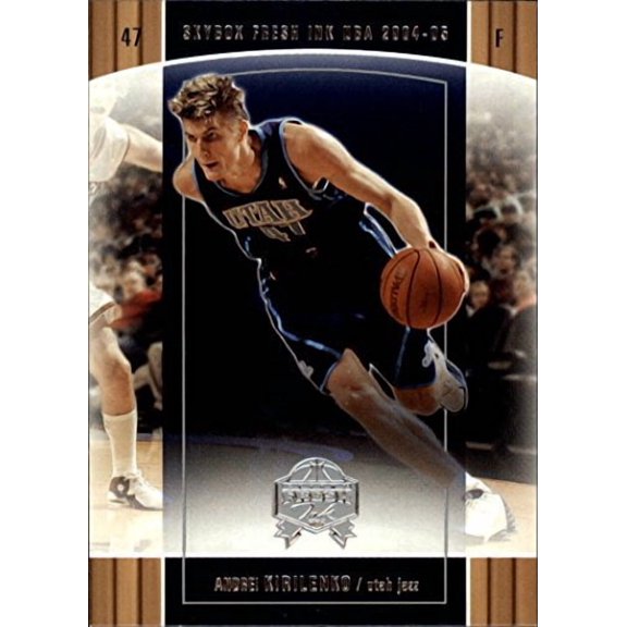 2004-05 SkyBox Fresh Ink #61 Andrei Kirilenko NBA Basketball Trading Card