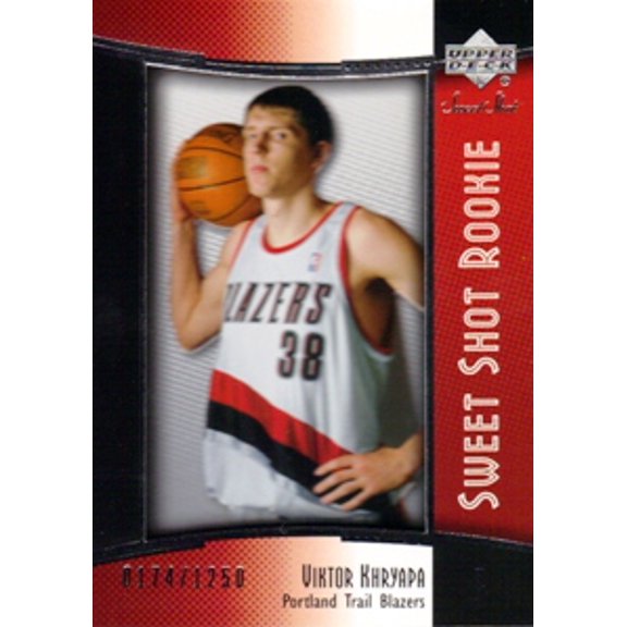 2004-05 Sweet Shot #119 Viktor Khryapa RC /1250 NBA Basketball Trading Card
