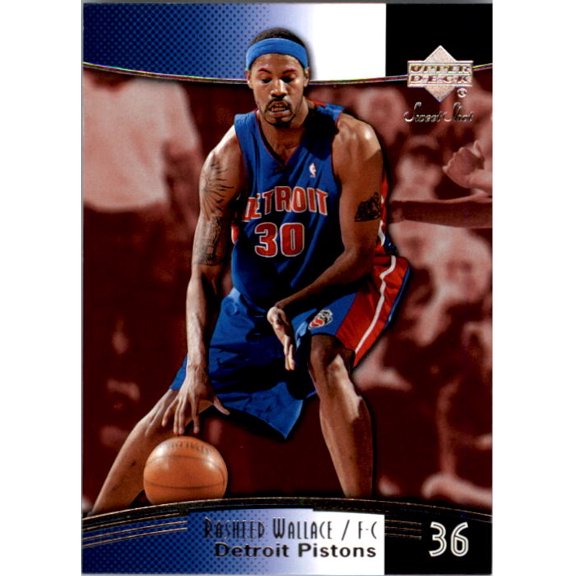 2004-05 Sweet Shot #23 Rasheed Wallace NBA Basketball Trading Card