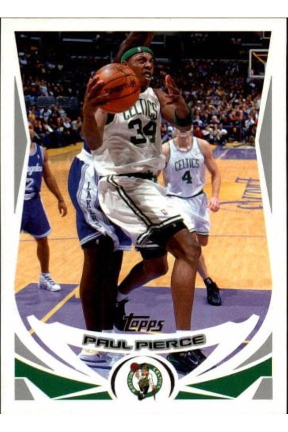 2004-05 Topps #34 Paul Pierce NBA Basketball Trading Card