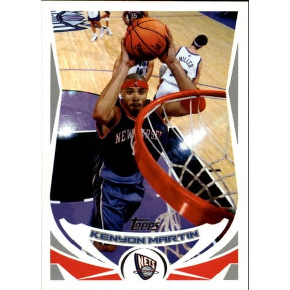 2004-05 Topps #66 Kenyon Martin NBA Basketball Trading Card