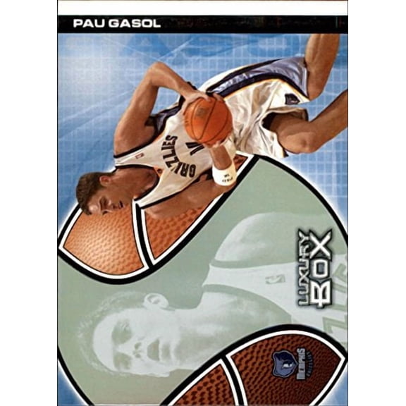 2004-05 Topps Luxury Box #80 Pau Gasol NBA Basketball Trading Card