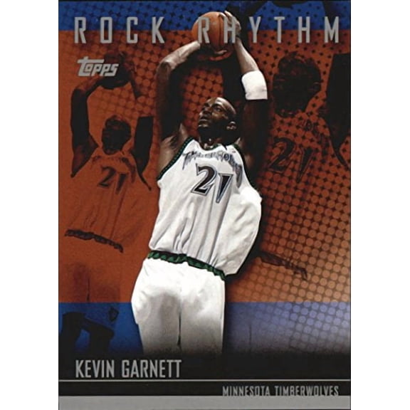2004-05 Topps Rock Rhythm #KG Kevin Garnett NBA Basketball Trading Card