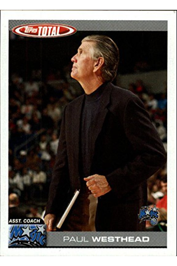 2004-05 Topps Total #402 Paul Westhead CO NBA Basketball Trading Card