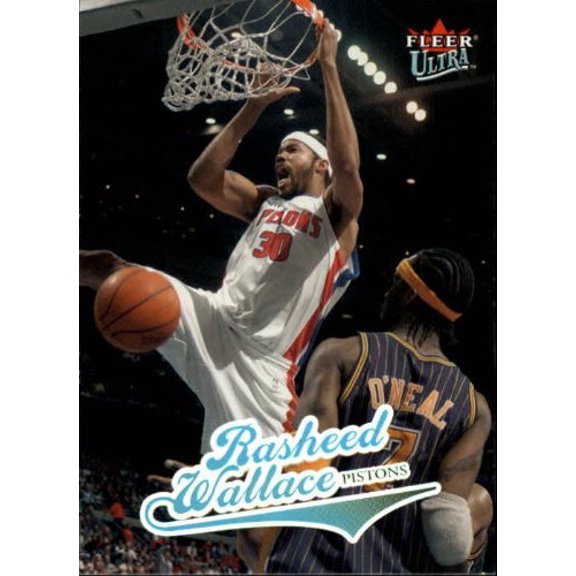2004-05 Ultra #155 Rasheed Wallace NBA Basketball Trading Card