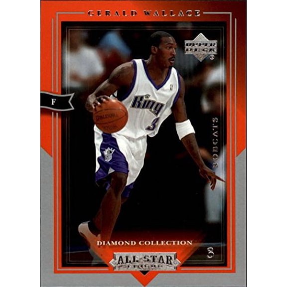 2004-05 Upper Deck All-Star Lineup #8 Gerald Wallace NBA Basketball Trading Card
