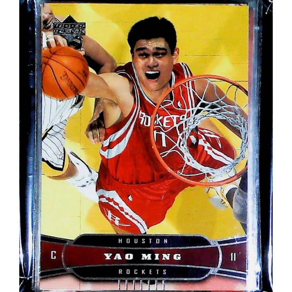 2004-05 Upper Deck NBA Houston Rockets Team Set (Hand Collated) of 7 Cards: 60 Yao Ming
61 Jim Jackson