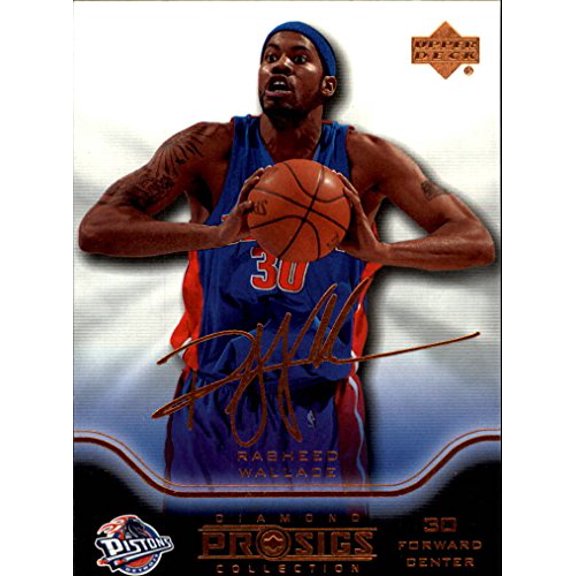 2004-05 Upper Deck Pro Sigs #23 Rasheed Wallace NBA Basketball Trading Card