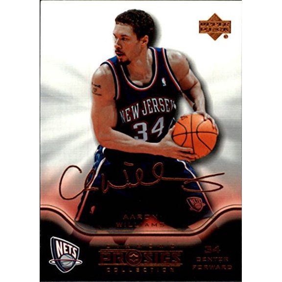 2004-05 Upper Deck Pro Sigs #53 Aaron Williams NBA Basketball Trading Card