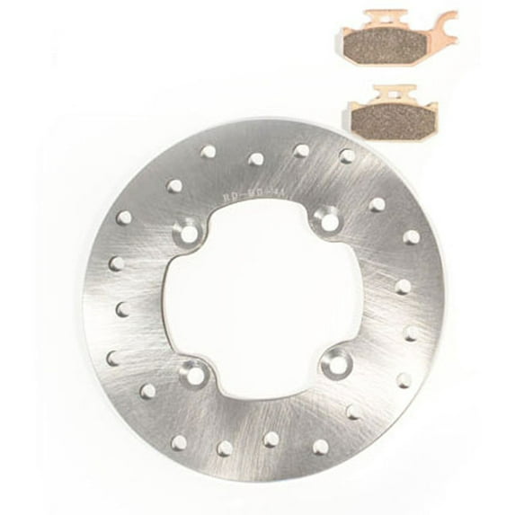2004 2005 Bombardier Outlander 330 Rear Brake Rotor Disc & Severe Duty Pads
