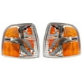 thumbnail image 1 of KarParts360 For 2004 2005 Ford Explorer Park/Signal Light Assembly Pair Driver and Passenger Side Replaces FO2520181 FO2521181, 1 of 4