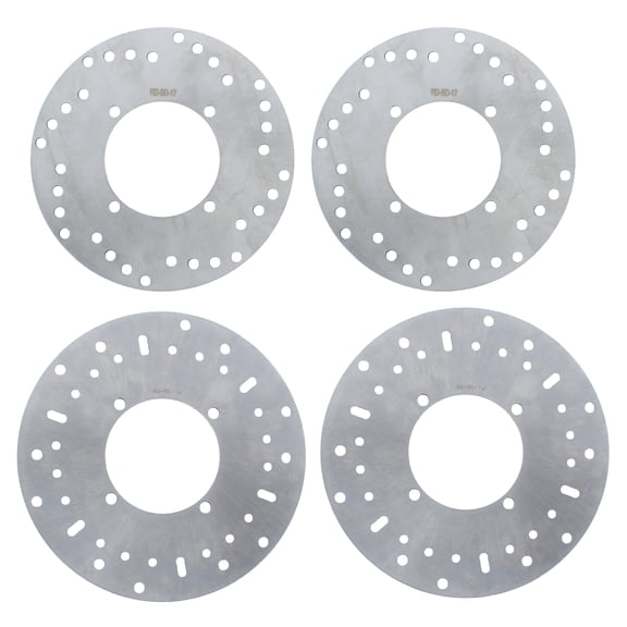 2004 2005 Polaris ATP 500 HO 4x4 Front and Rear Brake Rotors Discs
