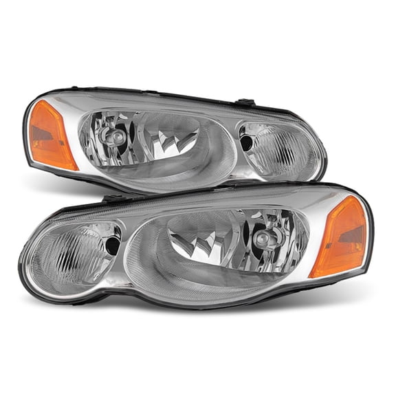 2004-2006 Chrysler Sebring Sedan & Convertible Headlights Headlamps Left+Right