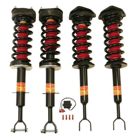 2004-2006 Volkswagen Phaeton 4 Wheel Air Suspension Conversion Kit with Light Out Module (VB24FM)