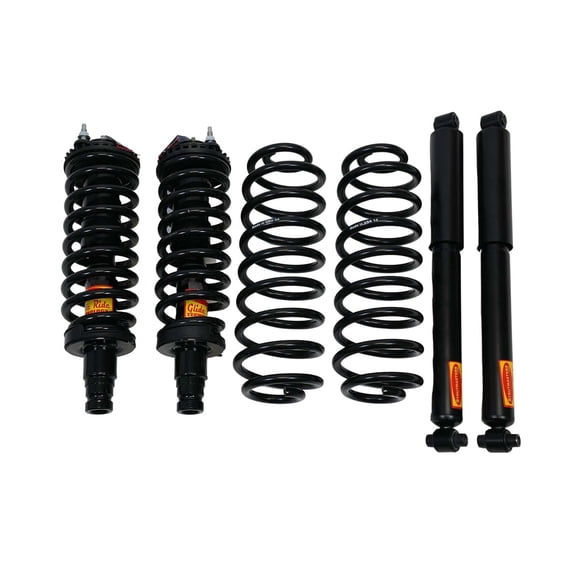 Strutmasters 4 Wheel Air Suspension Conversion Kit With Shocks for 2004-2007 Buick Rainier