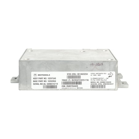 Restored 2004-2007 Chevrolet Silverado 1500 Communication Chassis Control Module 15773966 (Refurbished)