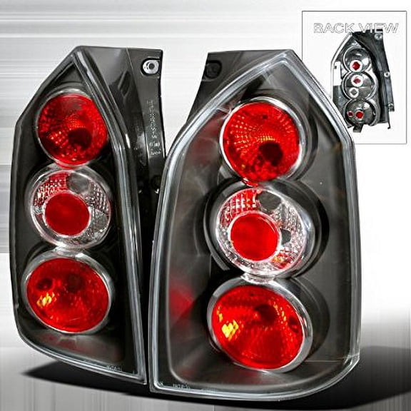 2004-2007 Hyundai Tucson Altezza Tail Light Black