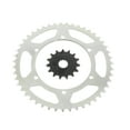 thumbnail image 1 of 2004 - 2007 Kawasaki KLX300 15 Tooth Front & 47 Tooth Rear Silver Sprocket, 1 of 7