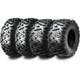 thumbnail image 1 of 2004-2007 Polaris Predator 90 Sport ATV tires 19x7-8 & 18x9.5-8 Big Horn Style, 1 of 6