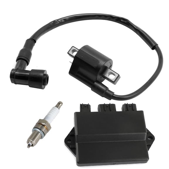 2004 - 2008 For Yamaha Raptor 50 YFM50 YFM50R Ignition Coil CDI With Spark Plug