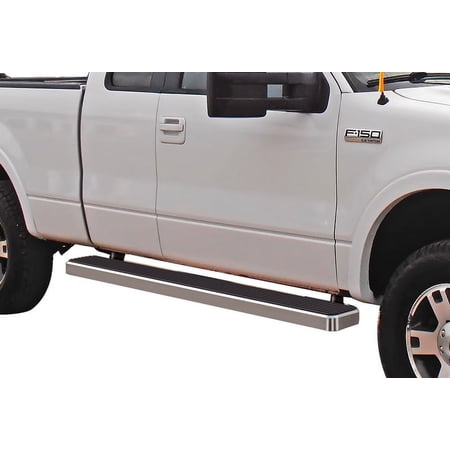 2004-2008 Ford F-150 Super Cab (Excl. Heritage) Hairline Finish iStep 6 Inch Door to Door sidestep