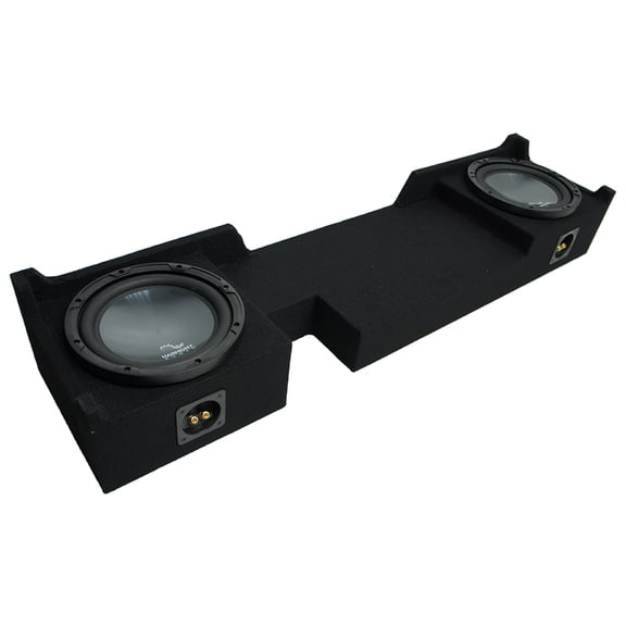 2004-2008 Ford F-150 Super Crew Truck Harmony R104 Dual 10" Sub Box Enclosure