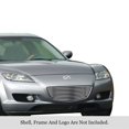 thumbnail image 1 of 2004-2008 Mazda Rx-8 304 Stainless Steel Polished Finish 8X6 Horizontal Billet Stainless Steel Billet Grille, 1 of 2