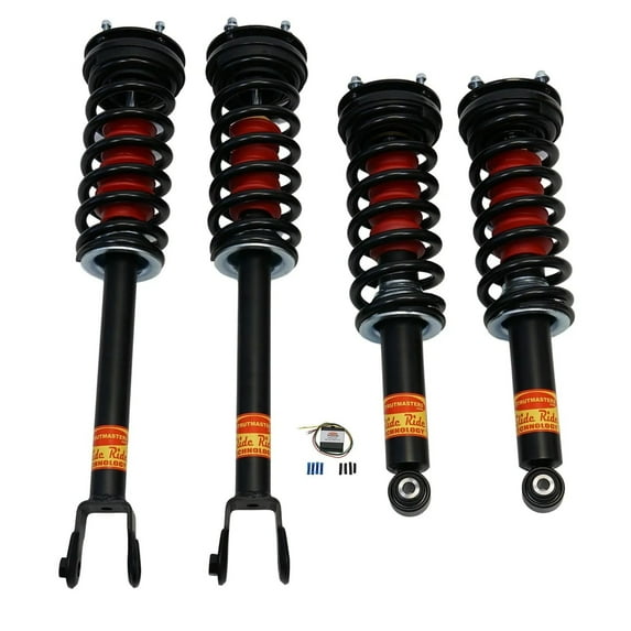 2004-2009 Jaguar XJ8 4 Wheel Air Suspension Conversion Kit with Light Fix Module (JA14FM)