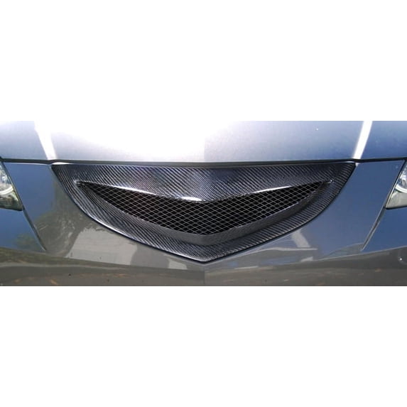 2004-2009 Mazda 3 4DR Carbon Creations Open Mouth Grille - 1 Piece