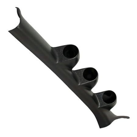 GlowShift | Black Triple Pillar Gauge Pod for 2004-2009 Mazda 3 Including MazdaSpeed3 MPS