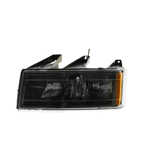 2004-2012 for Colorado for Canyon Headlamp Black Bezel Left Driver High & Low Beam Factory Replacement AM-15968922