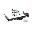 thumbnail image 1 of 2004-2014 Chevrolet Express 1500 Reese Towpower Class 3 Trailer Hitch, 2 Inch Square Receiver, Black w/ Plug-n-Play Wiring Kit 51023, 1 of 3