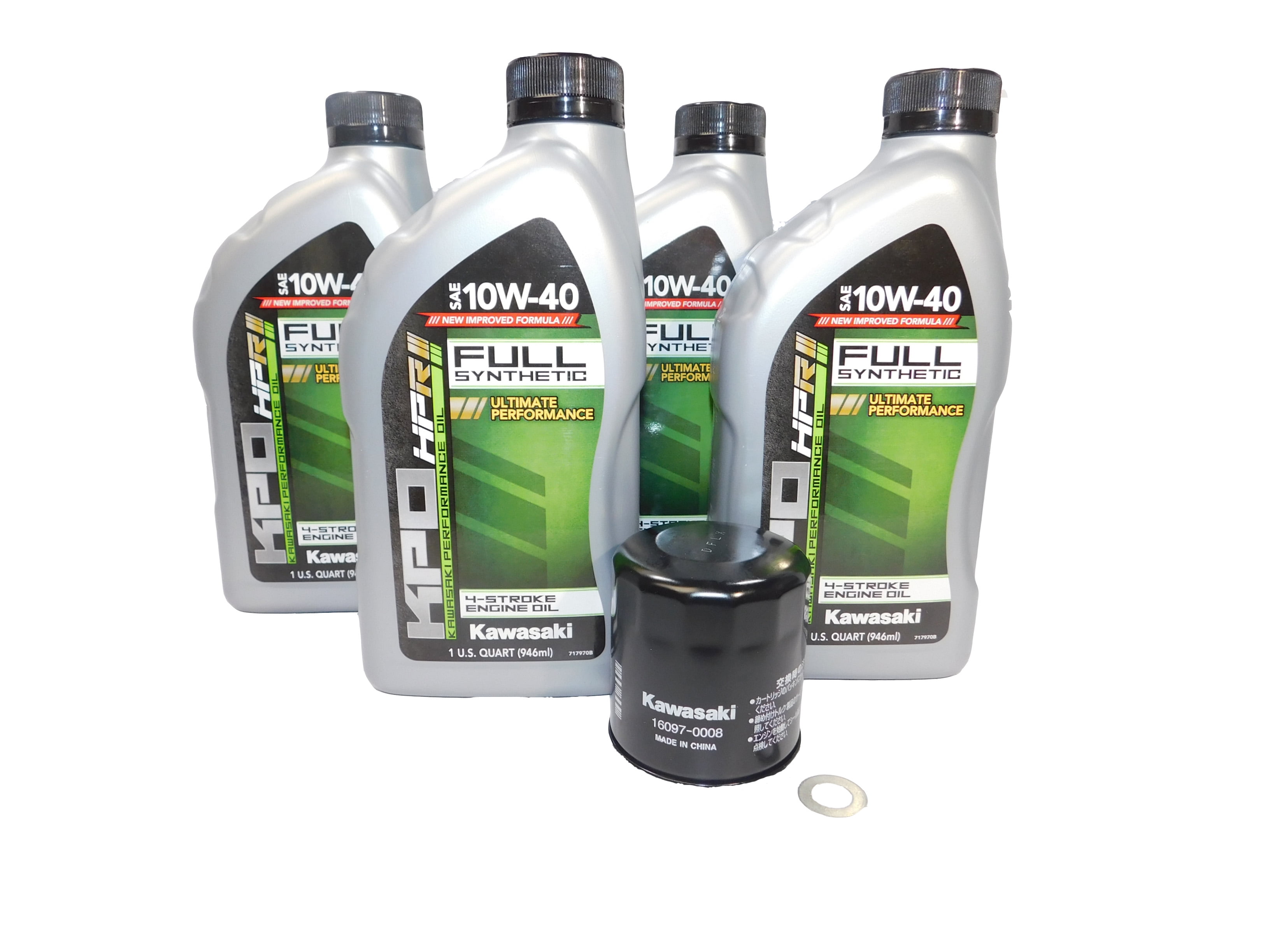 たいけん1 2004-2015 Kawasaki Ninja ZX-10R ZX1000 OEM Full Synthetic Oil