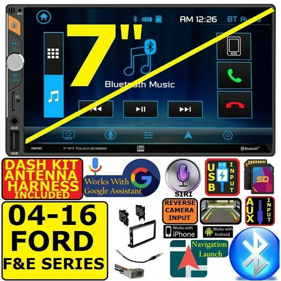 2004-2016 FORD F & E SERIES Bluetooth touchscreen USB CAR RADIO STEREO